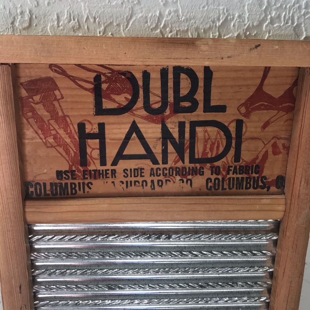 Dubl Handi vintage washboard
